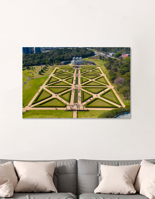Quadro Decorativo Jardim Botânico