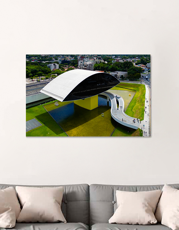 Quadro Decorativo Museu Oscar Niemeyer