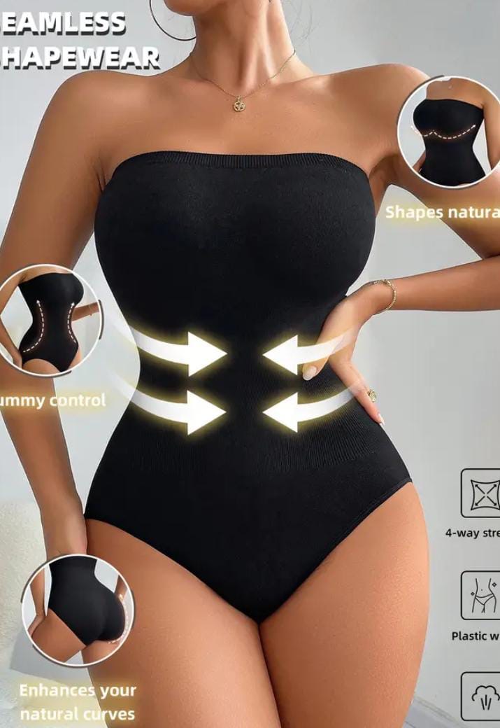 Body Negro Sólido
