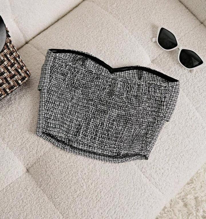 Top de tubo con broche