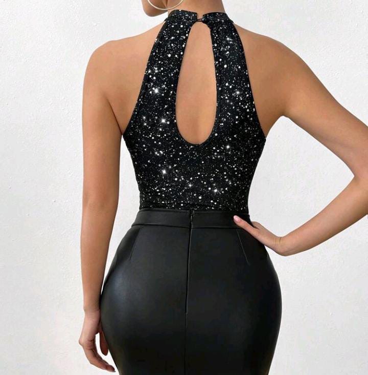 Body de lentejuelas
