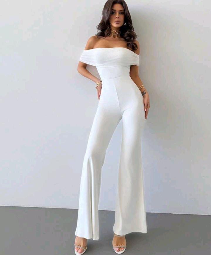 Enterizo Blanco Elegante