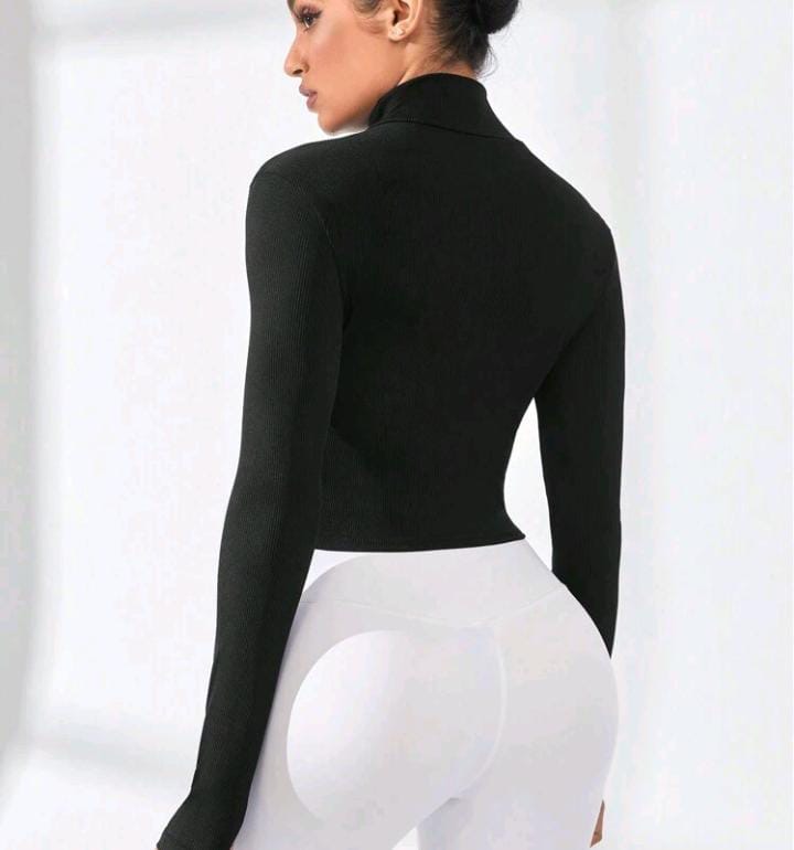 Chaqueta deportiva con cremallera