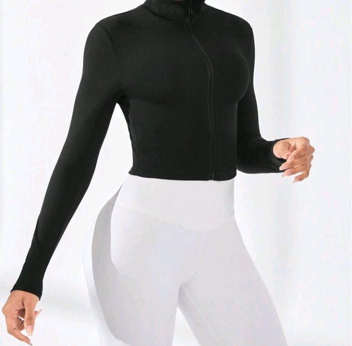 Chaqueta deportiva con cremallera