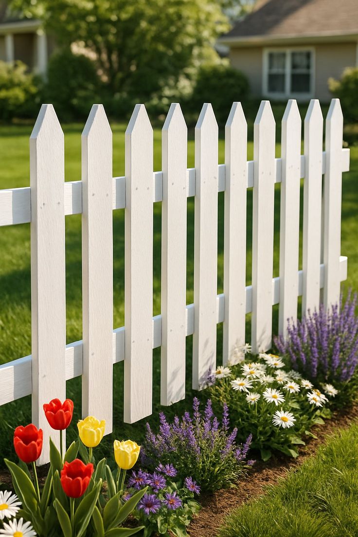 PVC PICKET FENCING INSTALLATION
