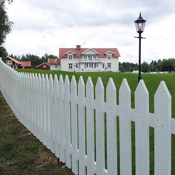 PVC PICKET FENCING FOR DOGS