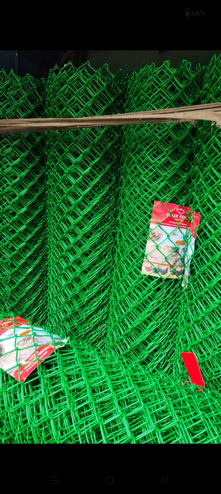 PVC CHAINLINK MESH FENCING