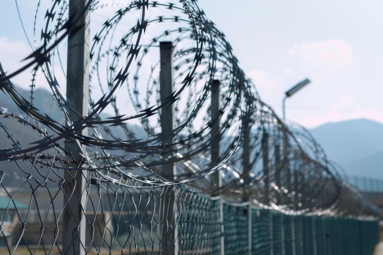 CONCERTINA RAZOR COILS INSTALLATION