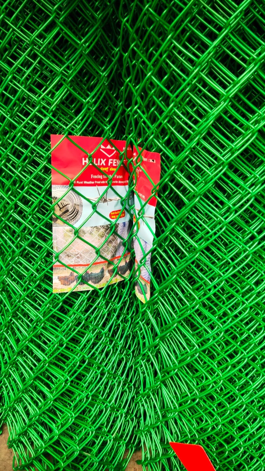 PVC CHAINLINK MESH FENCING