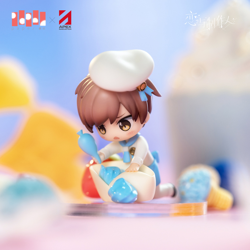 [MR LOVE: QUEEN'S CHOICE] Bakery Dream Dessert Chef Series Chibi Mini Figure