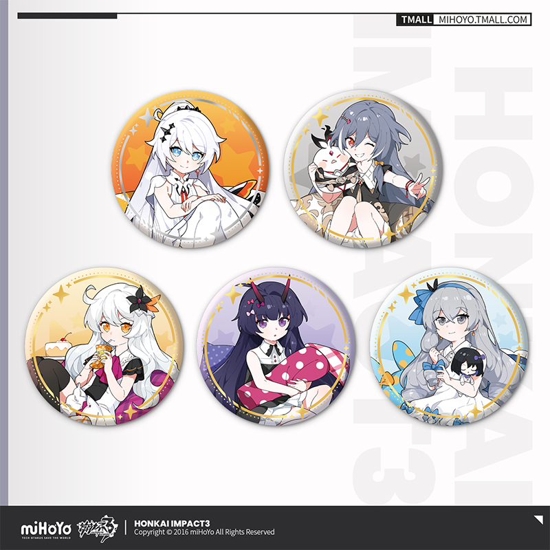 [HONKAI IMPACT 3] Herrscher Series Chibi Badge