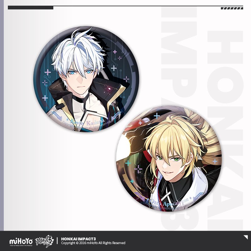 [HONKAI IMPACT 3] Male Character Badge