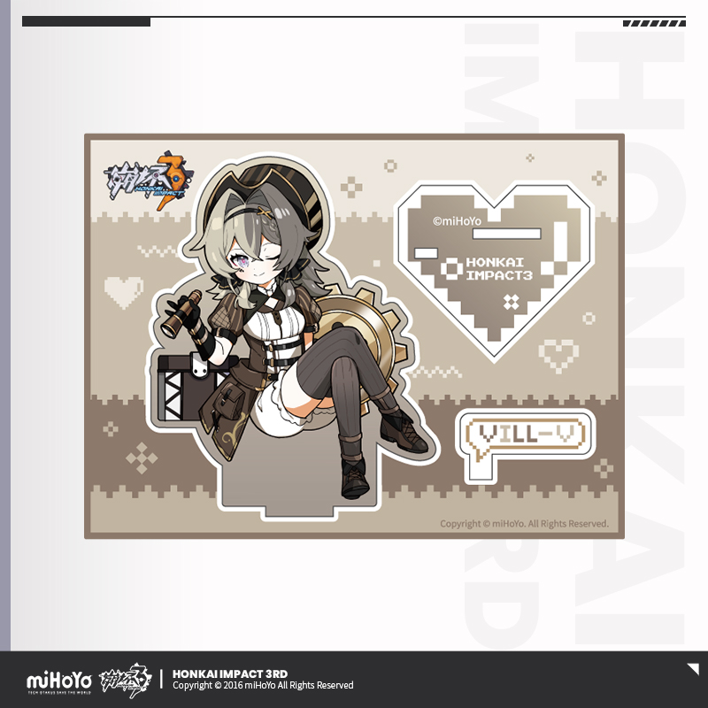 [HONKAI IMPACT 3] The Flame-Chasers Series Chibi Acrylic Stand Vol.2