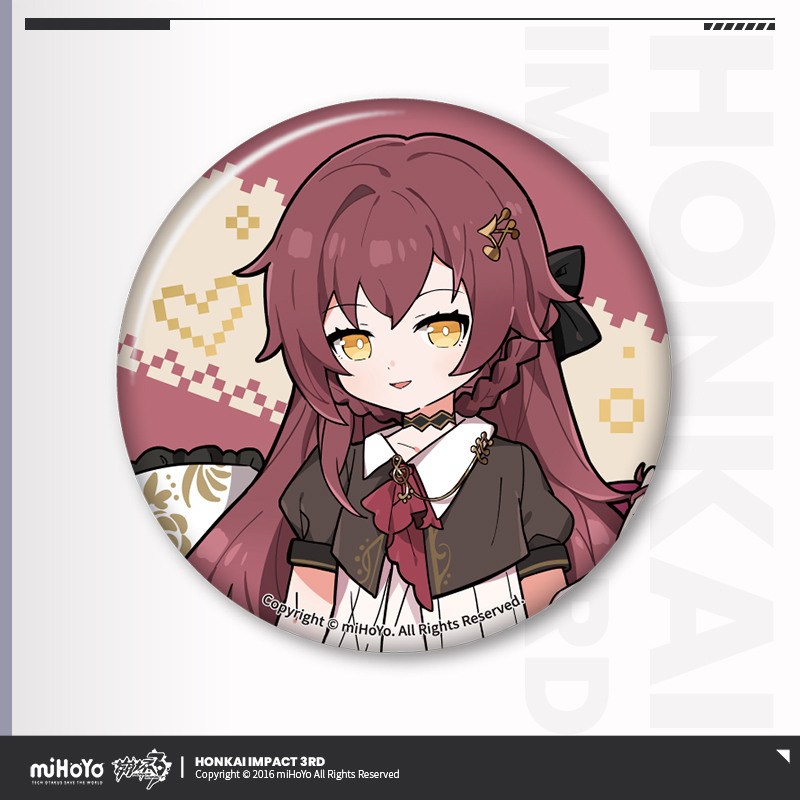 [HONKAI IMPACT 3] The Flame-Chasers Series Chibi Badge Vol.2