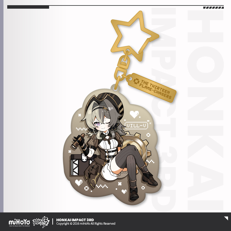 [HONKAI IMPACT 3] The Flame-Chasers Series Chibi Acrylic Keychain Vol.2