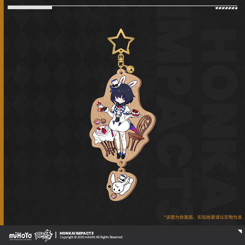 [HONKAI IMPACT 3] Valkyrie in Wonderland Series Acrylic Keychain