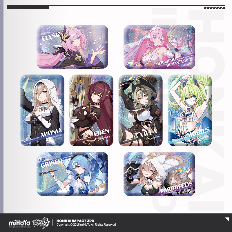 [HONKAI IMPACT 3] The Female Flame-Chasers Series Badge