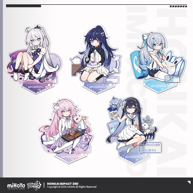 [HONKAI IMPACT 3] Herrscher Series Chibi Acrylic Stand Vol.2