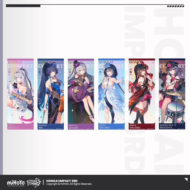 [HONKAI IMPACT 3] Forest Capriccio Series Ticket Set