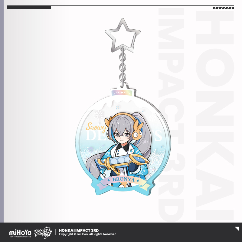 [HONKAI IMPACT 3] Snowy Delights Series Acrylic Keychain