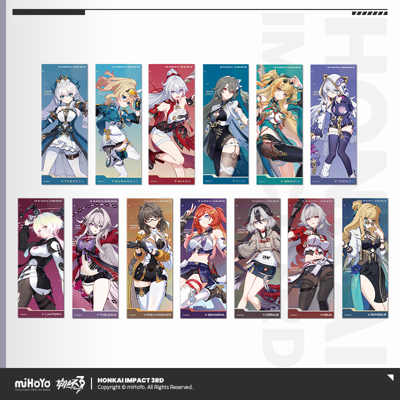 [HONKAI IMPACT 3] Character Series Ticket Vol.2
