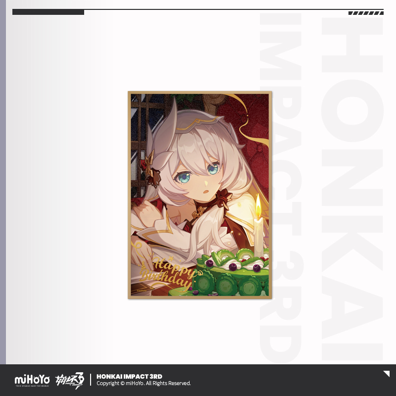 [HONKAI IMPACT 3] Birthday Series Shikishi Board