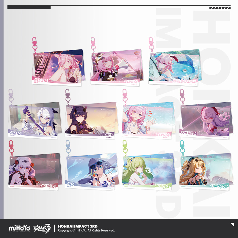 [HONKAI IMPACT 3] CG Series Acrylic Keychain