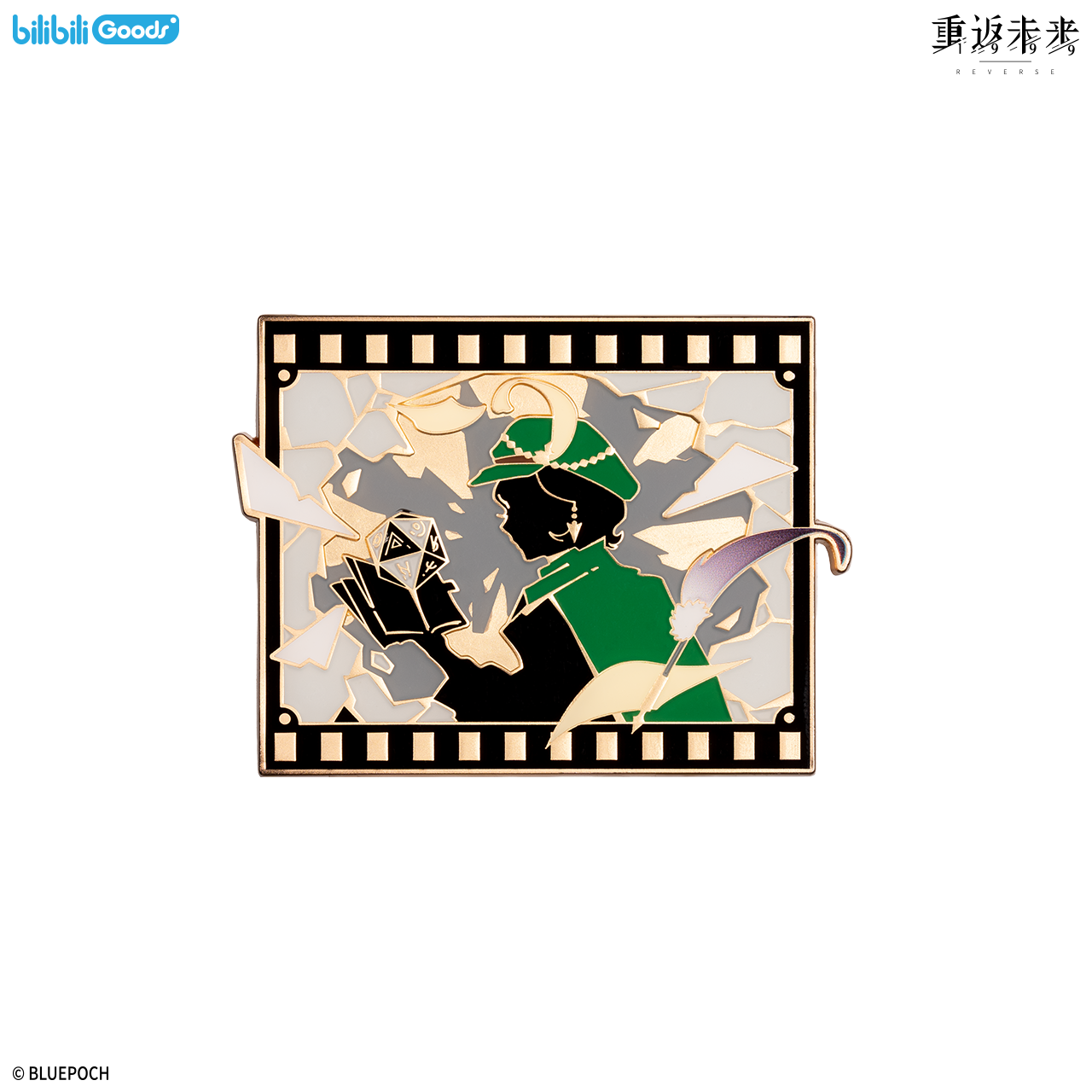 [REVERSE:1999] Bilibili Goods X Suitcase Masquerade Series Metal Badge