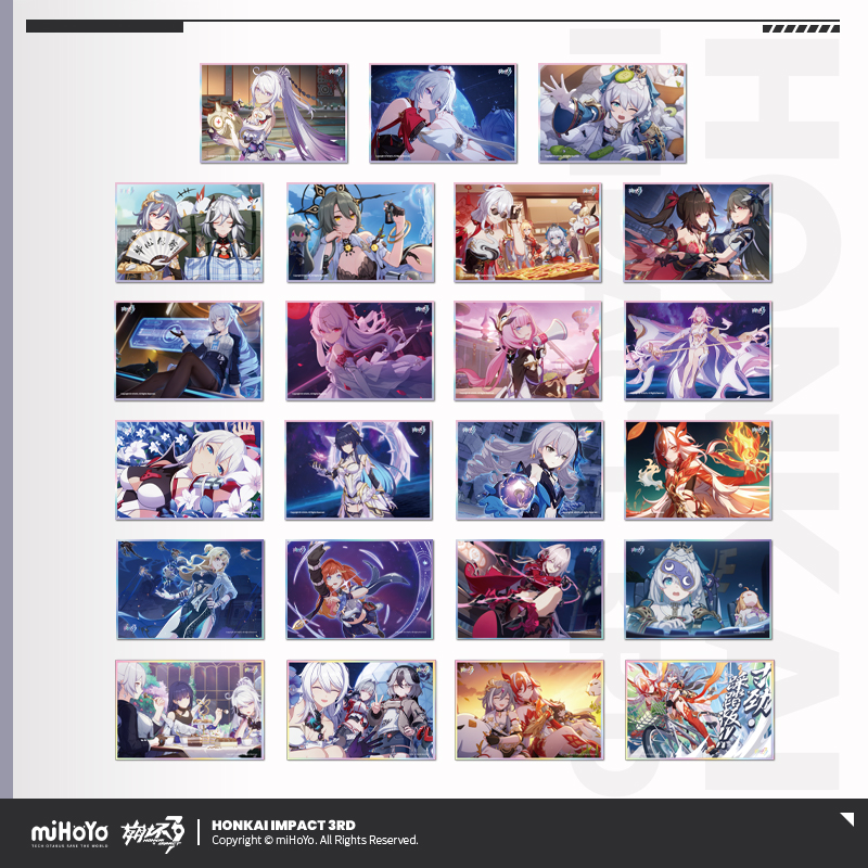 [HONKAI IMPACT 3] CG Series Shikishi Board