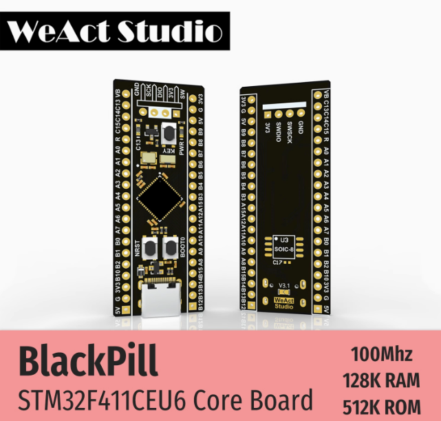 Kit phát triển chip STM32F411CEU6