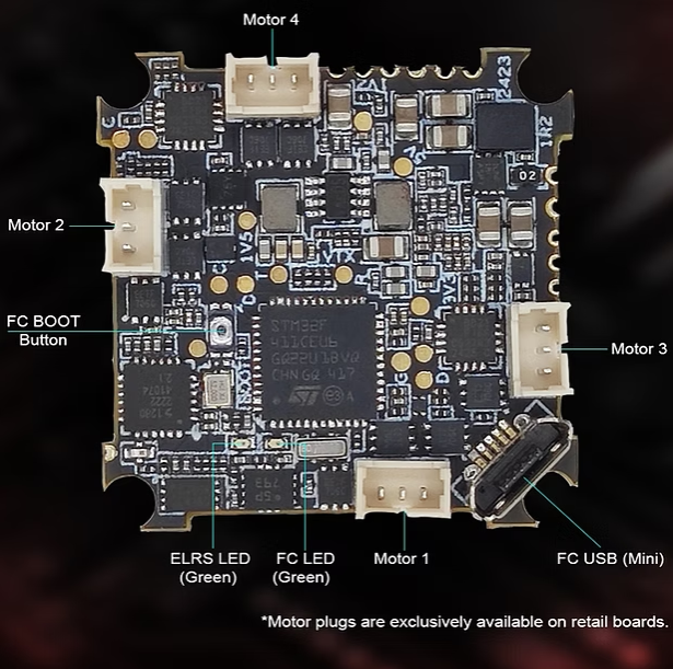 Mạch điều khiển máy bay HDzero AIO 5 chính hãng