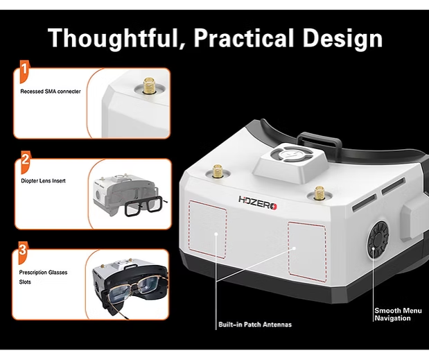 Kính FPV HDzero Box Pro - Box Pro+