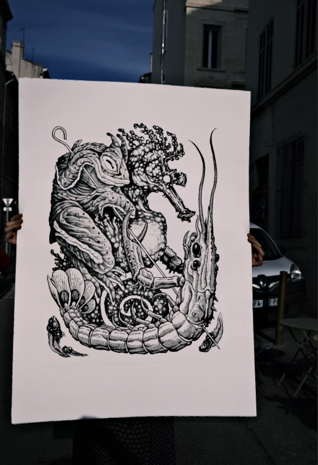 • LA BELLE BROCHETTE • Collab avec BARBE ROUSSE X SIDE