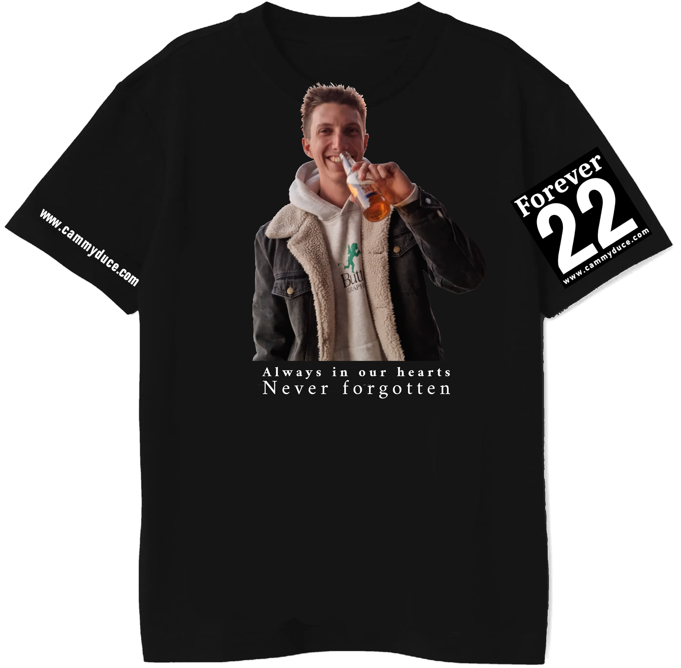 Front of Tee options