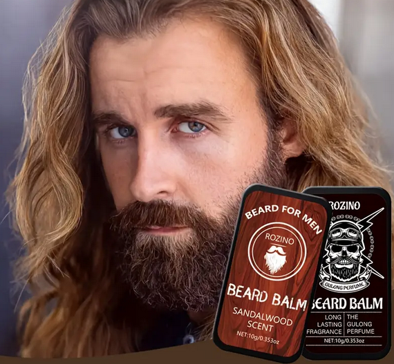 Pack ROZINO Baume à barbe pour hommes