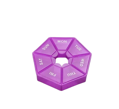 Organisateur de pilules hebdomadaire