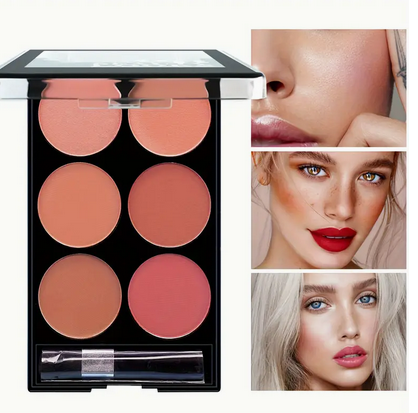 Palette de 6 blush