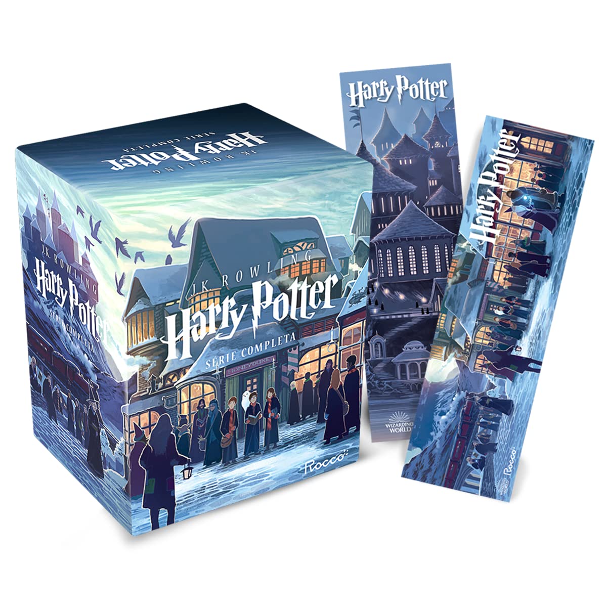 Box Harry Potter Scholastic - Castelo: com 02 marcadores