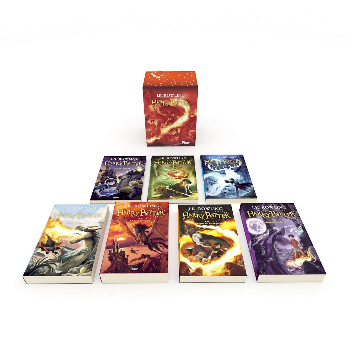 Box Harry Potter vermelho (edição “britânica”)