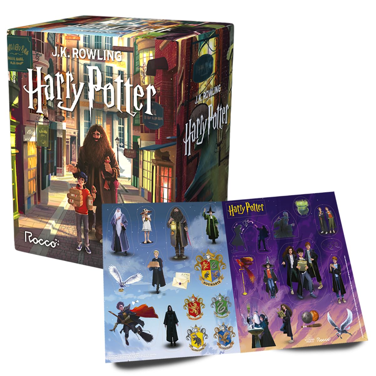 Box Harry Potter - Edição Pottermore: 7 livros com adesivos