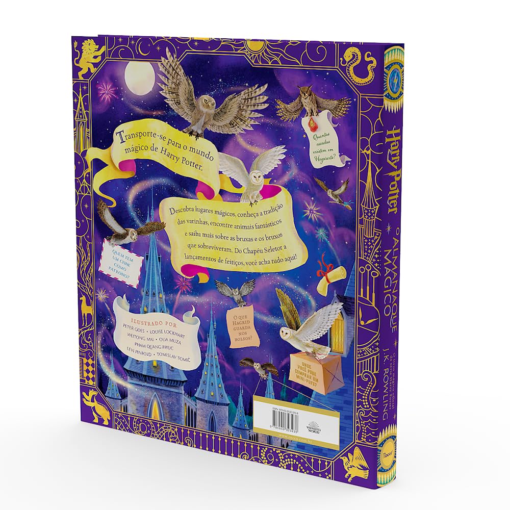 Harry Potter: o almanaque mágico: O livro mágico oficial da série Harry Potter