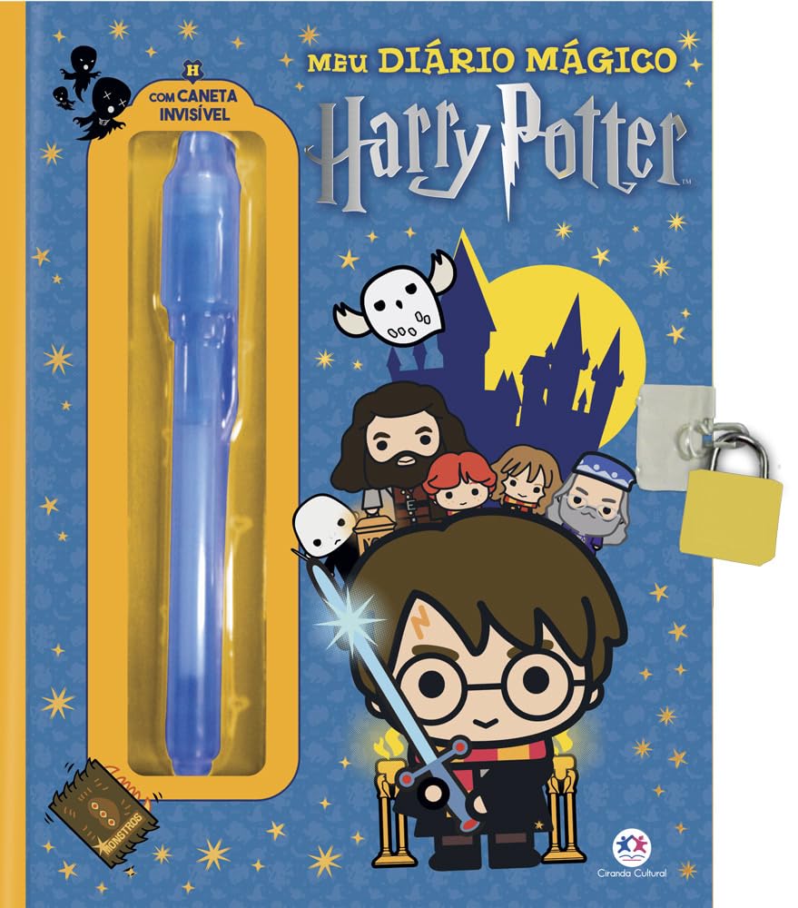 Harry Potter - Meu livro diário mágico: Com Caneta Especial