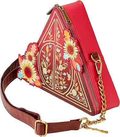 Loungefly Bolsa tiracolo Harry Potter Relíquias da Morte | Bolsas Harry Potter