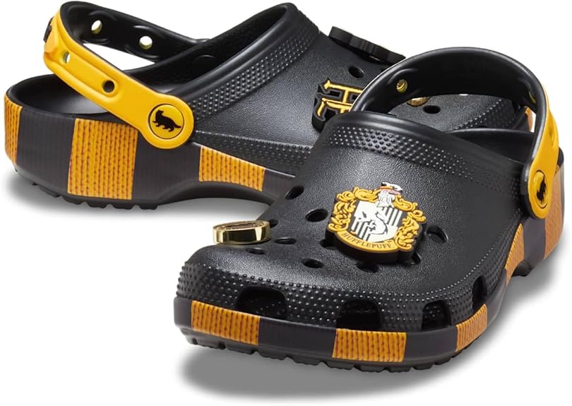 Tamanco CROCS clássicos Harry Potter adulto-unissex Lufa-Lufa/Amarelo Multi