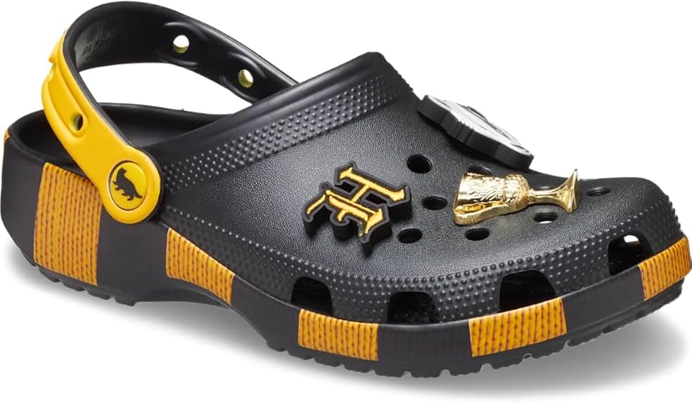 Tamanco CROCS clássicos Harry Potter adulto-unissex Lufa-Lufa/Amarelo Multi