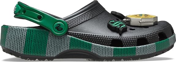 Tamanco CROCS clássicos Harry Potter adulto-unissex Sonserina/Verde Multi