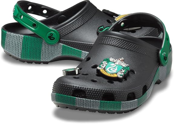 Tamanco CROCS clássicos Harry Potter adulto-unissex Sonserina/Verde Multi