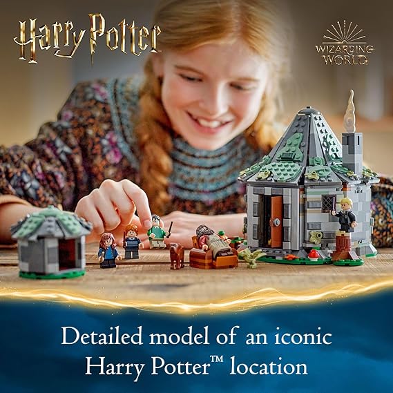 LEGO Set Harry Potter TM 76428 Cabana do Hagrid: Uma Visita Inesperada 896 peças