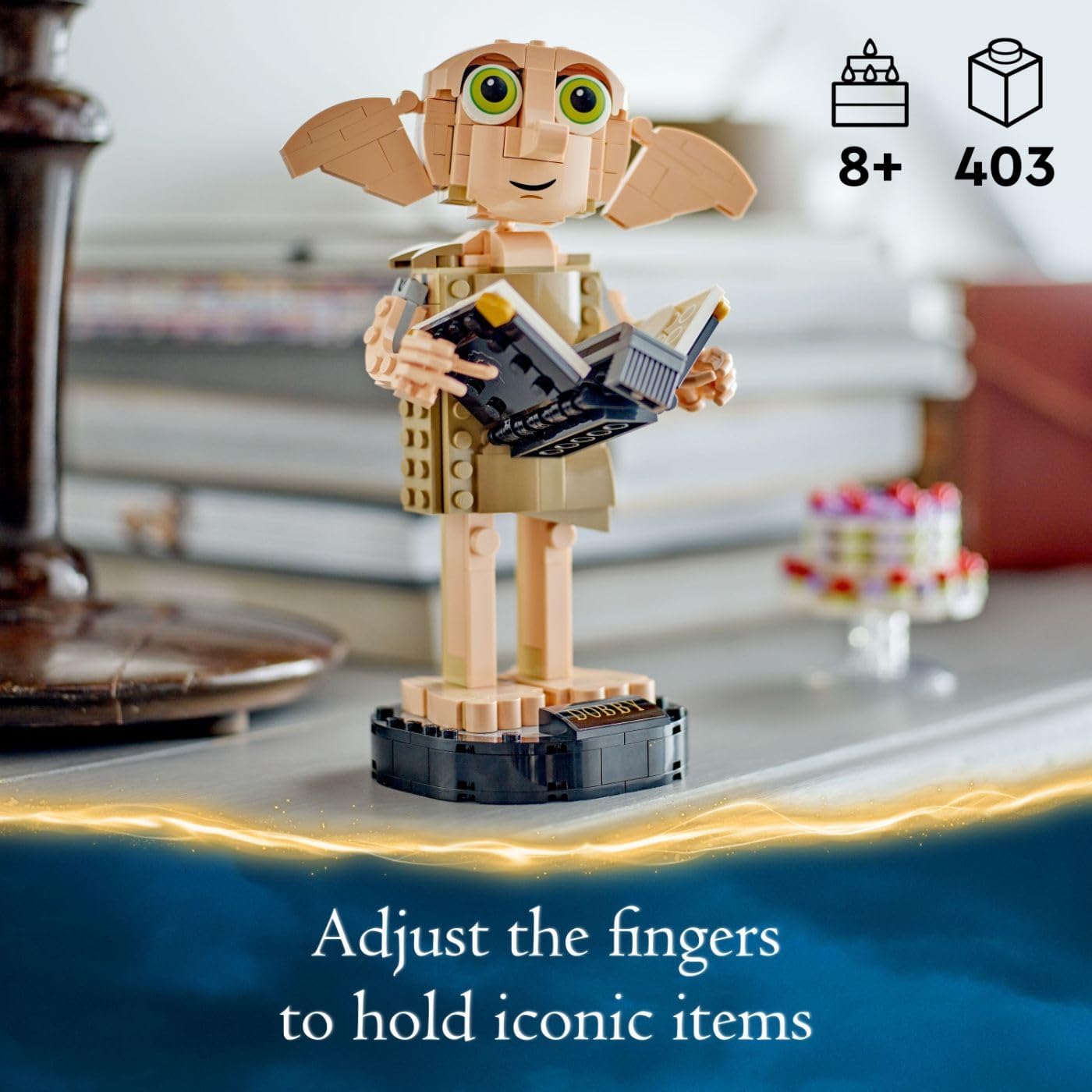 LEGO Set Harry Potter TM 76421 Dobby o Elfo de Casa 403 peças