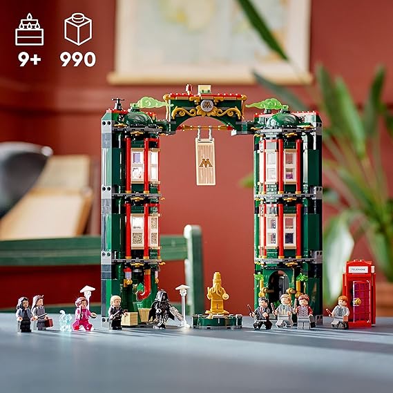 76403 LEGO® Harry Potter™ O Ministério da Magia™; Kit de Construção (990 peças)